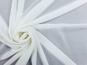 TKANINA SZYFON KREPKA KREMOWY ECRU ID5005892/265 KREM