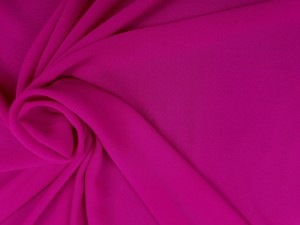 TKANINA SZYFON KREPKA FUKSJA ID5005892/141 FUCHSIA