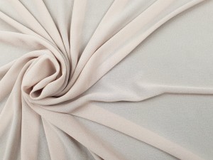 TKANINA SZYFON KREPKA JASNY BEŻ ID5005892/273 LIGHT BEIGE