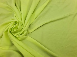 TKANINA BLUZKOWA LEJĄCA ODZIEŻOWA GŁADKA ALA JEDWAB PM005/0000SS7 LIME