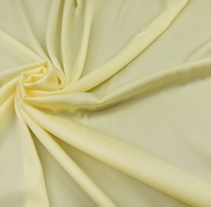 TKANINA BLUZKOWA LEJĄCA ODZIEŻOWA GŁADKA ALA JEDWAB PM005/00000N9 LEMON