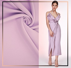 TKANINA LEJĄCA ODZIEŻOWA NICOLA GŁADKA LILIOWY