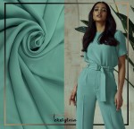 TKANINA LEJĄCA ODZIEŻOWA NICOLA GŁADKA MIĘTA