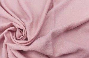 TKANINA WISKOZA JEDNOBARWNA KRESZ JASNY RÓŻ ID5012156/001 LIGHT PINK