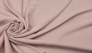 TKANINA LEJĄCA ODZIEŻOWA MELA GŁADKA PUDROWY RÓŻ UN58026/00005 POWDER PINK