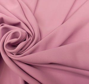 TKANINA LEJĄCA ODZIEŻOWA MELA GŁADKA RÓŻOWY UN58026/00071 PINK