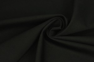 Dzianina Elastyczna PUNTO NYLON 340g/m2 Czarna na Spodnie Sukienki  BY4008/0BLACK