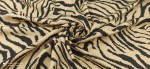 TKANINA WISKOZA WISKOZOWA BEŻOWO CZARNA ZEBRA MQMT84791/002
