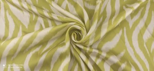 Tkanina Zebra Cienka Satynka Ala Jedwab (Ipek Satin) DG 19111 V.8/ LIME