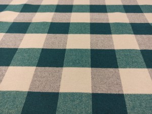 Tkanina Krata Wiskoza Wzór Jodełka 12158 V.4 /Beige/Green