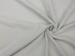 Tkanina Muślin Dwustronny Bawełniany Beż Taupe