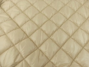 Tkanina Kurtkowa Pikowana z Ocieplaczem MLMSH13143/01 Beige